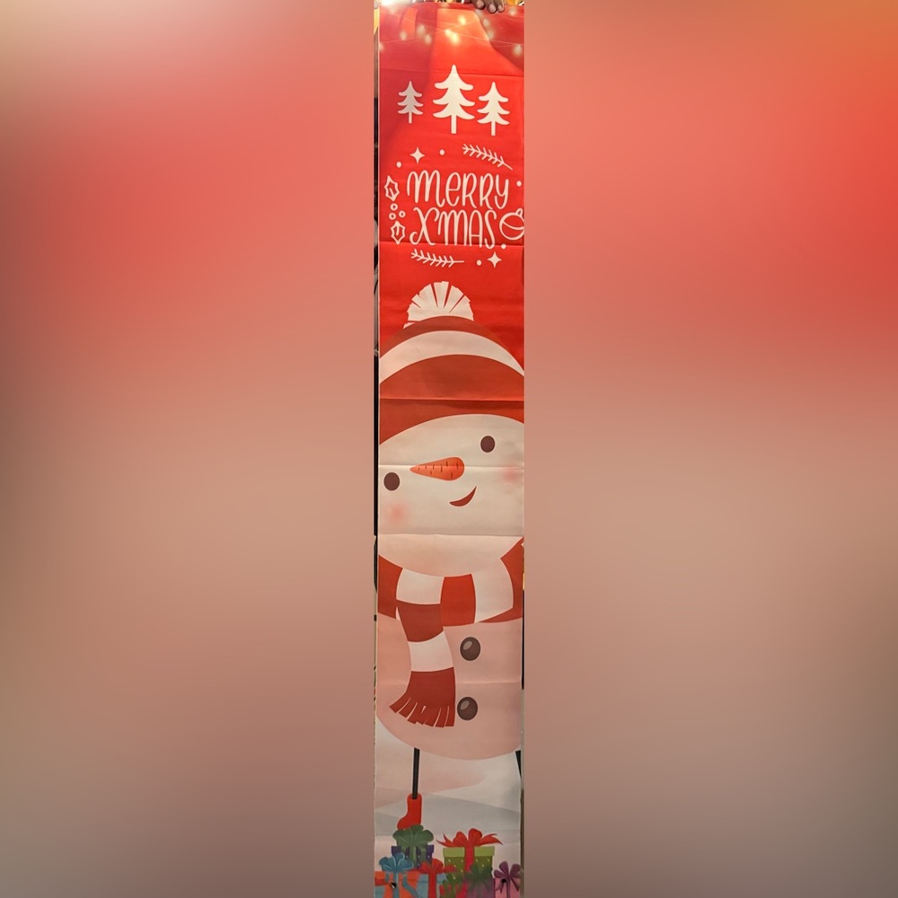 Outdoor Christmas Banners 2 pack Brand New